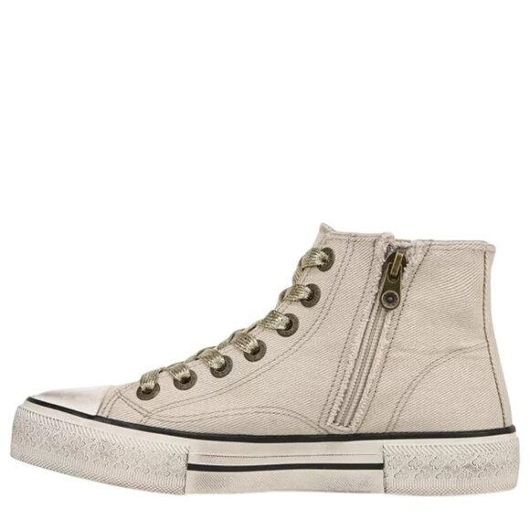 Blowfish Malibu Kimber-Hi - Womens Bone Sneakers - Picture 3 of 4